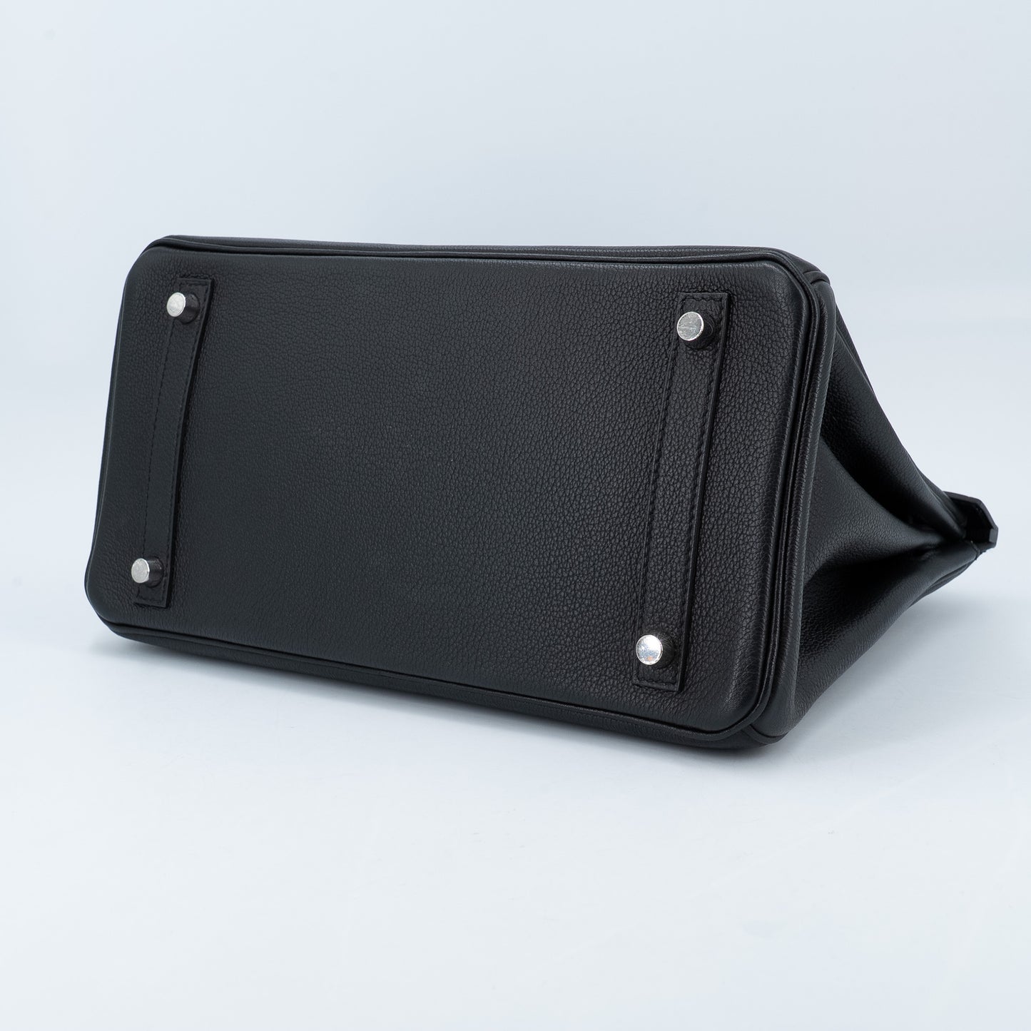 愛馬仕 Birkin 30 Touch 藍色海洋黑色亮面尼羅鱷魚皮