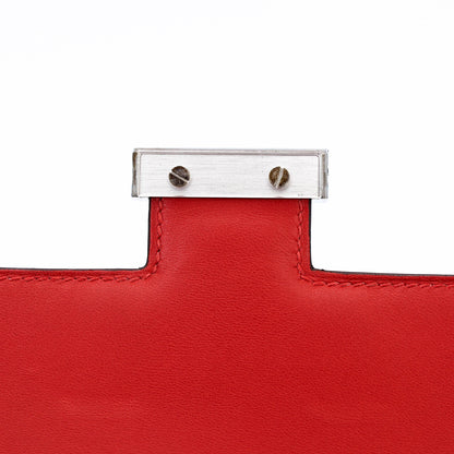 HERMÈS Constance Mini 19 Rouge Tomate