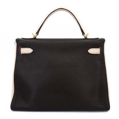 愛馬仕 Kelly 32 煙草駝色