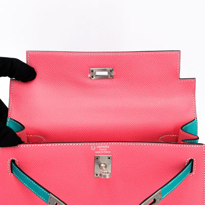 愛馬仕特別訂製 Kelly 25 Sellier HSS 玫瑰杜鵑