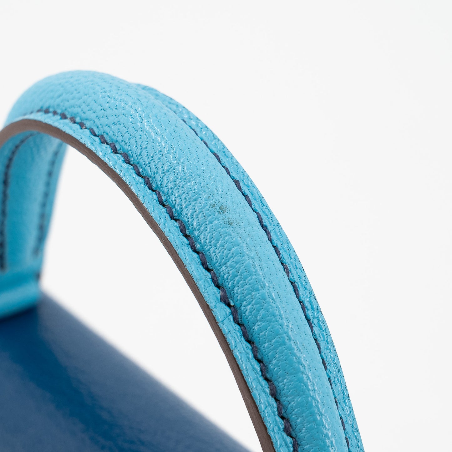 愛馬仕特別訂製迷你凱莉二代 HSS 深藍色 Celeste 