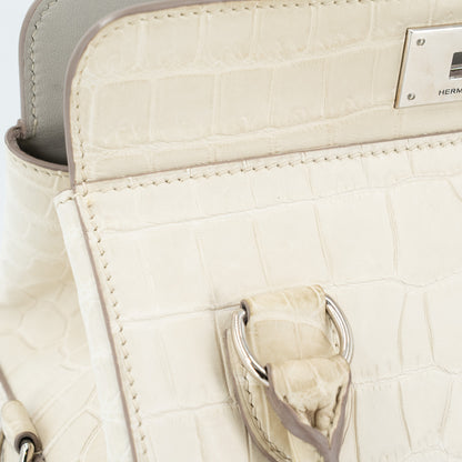 愛馬仕 Toolbox 20 Beton Matte Niloticus Crocodile 