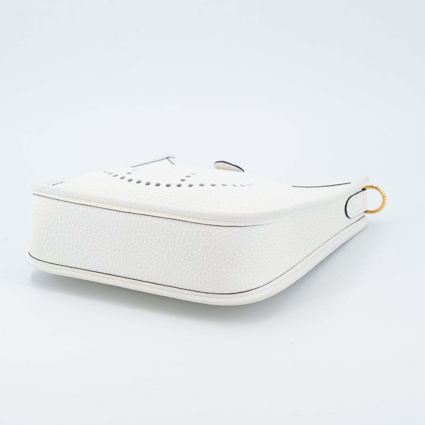 愛馬仕 Mini Evelyne 16 Amazone 112cm 全新 白色