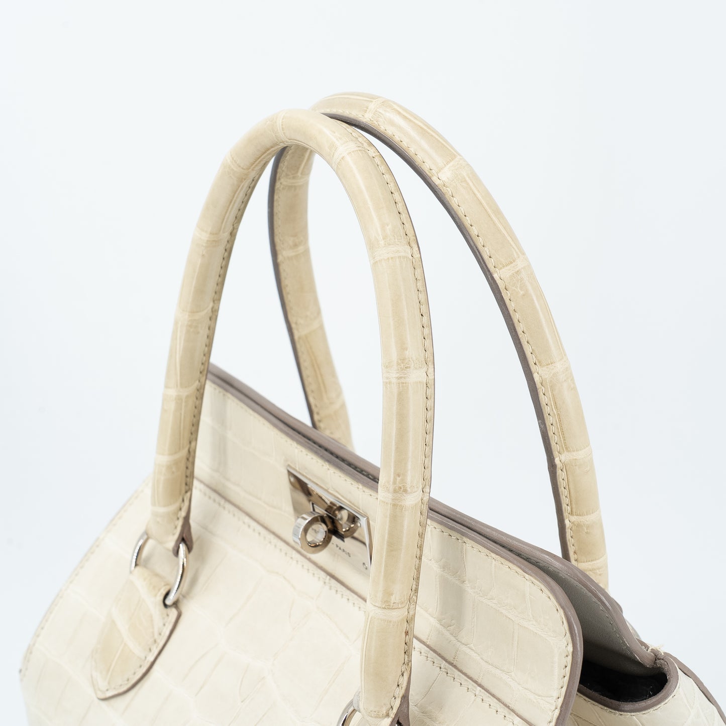 愛馬仕 Toolbox 20 Beton Matte Niloticus Crocodile 