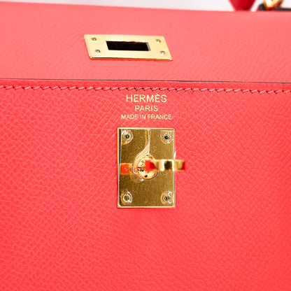 愛馬仕 Kelly 25 Sellier Rose 齋浦爾