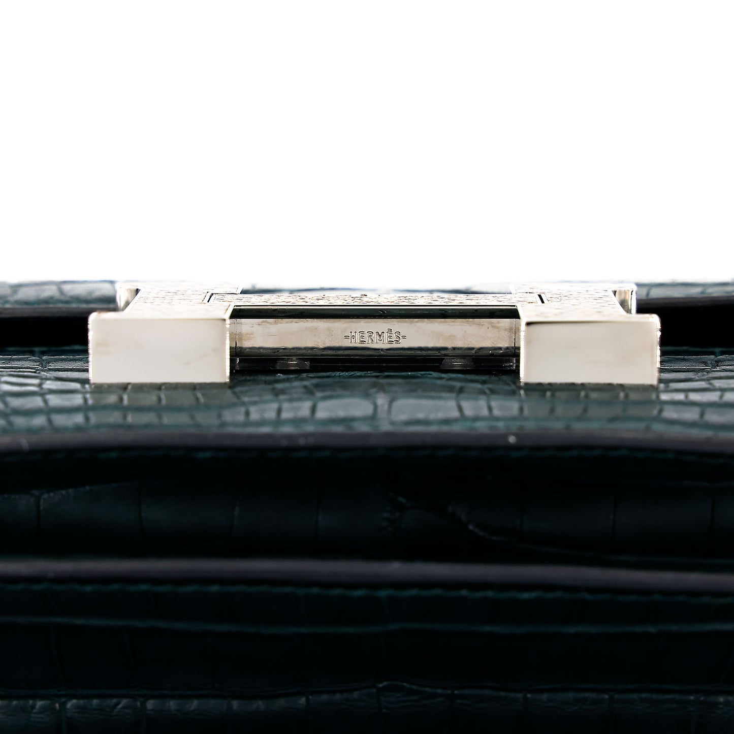 愛馬仕 Constance Mini Vert Cypress Matte Alligator 