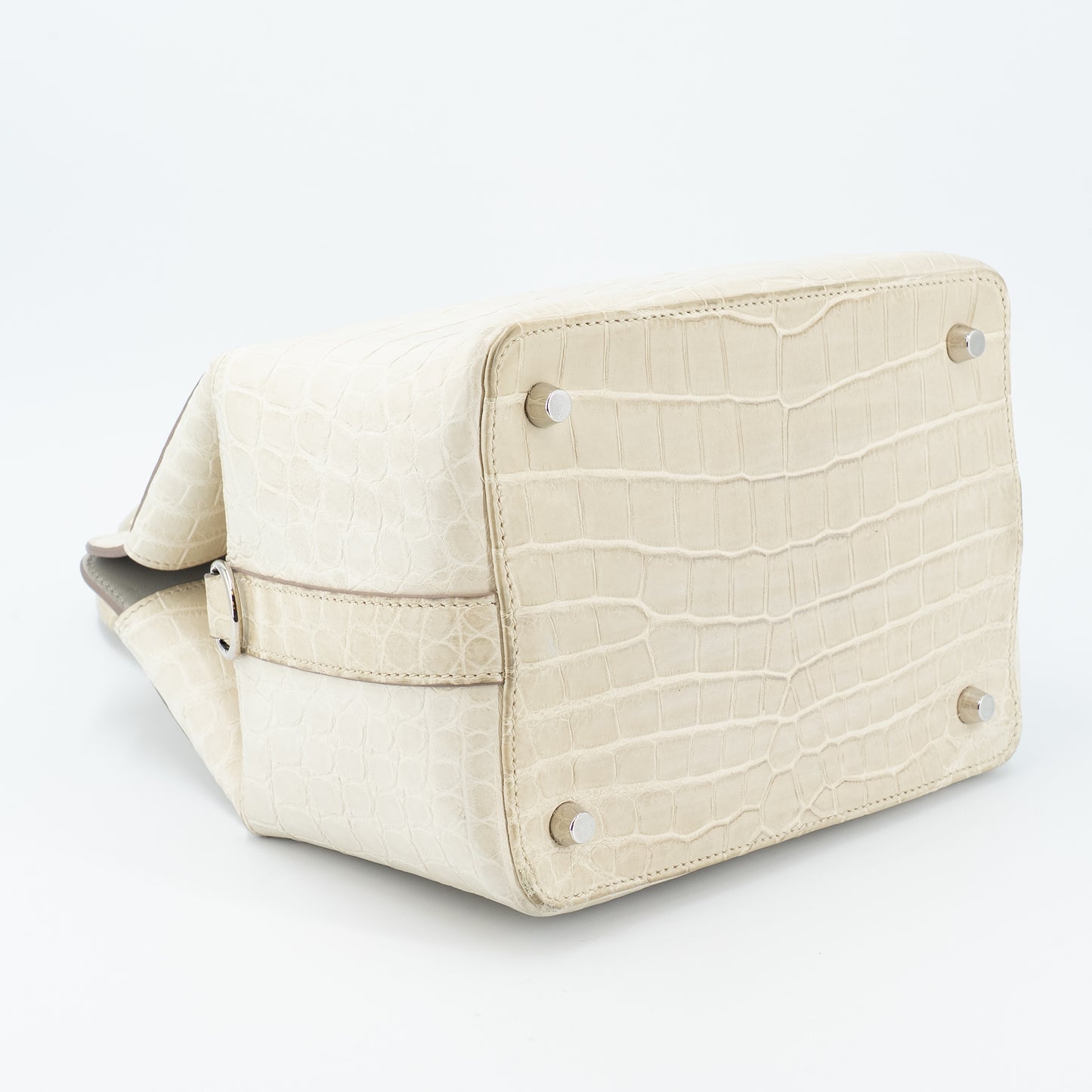 愛馬仕 Toolbox 20 Beton Matte Niloticus Crocodile 