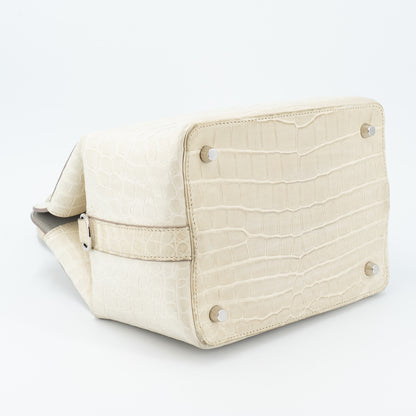 愛馬仕 Toolbox 20 Beton Matte Niloticus Crocodile 