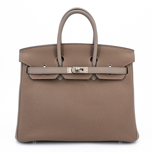 愛馬仕特別訂製 Birkin 25 HSS 灰褐色