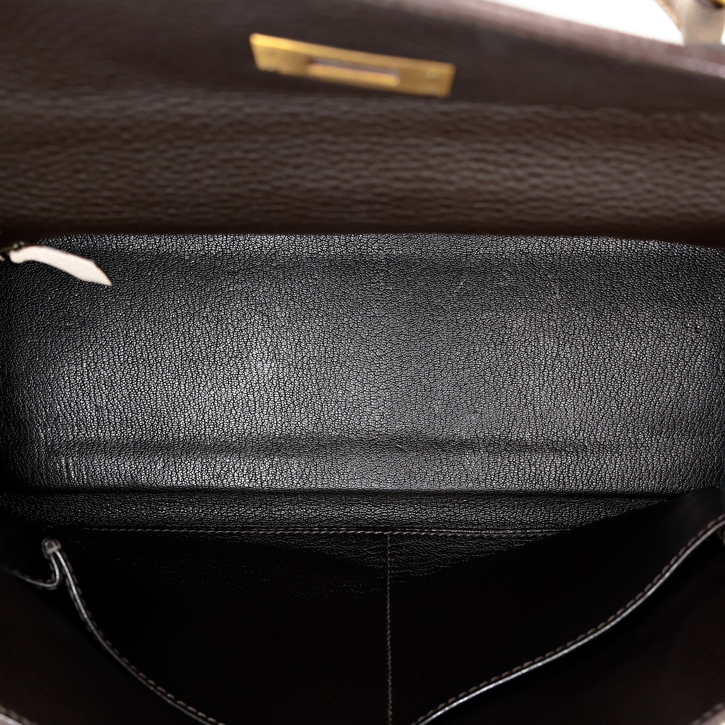 愛馬仕 Kelly 32 煙草駝色