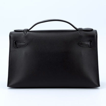 愛馬仕 Kelly Pochette 黑色