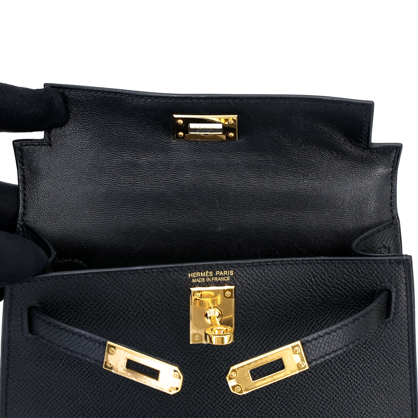 愛馬仕迷你凱莉二代黑色款