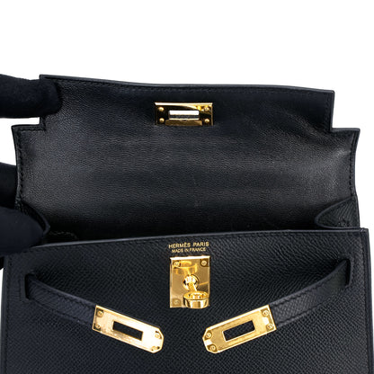 愛馬仕迷你凱莉二代黑色款