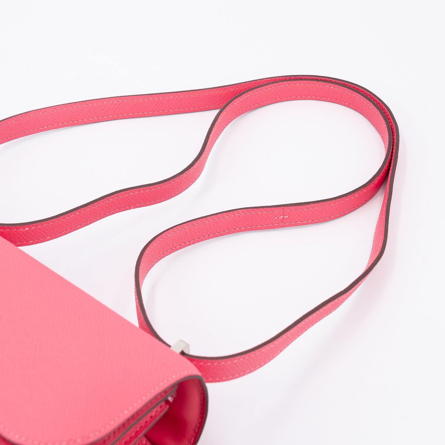 HERMÈS Constance Mini 19 Rose Azalee