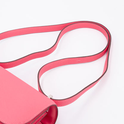 HERMÈS Constance Mini 19 Rose Azalee