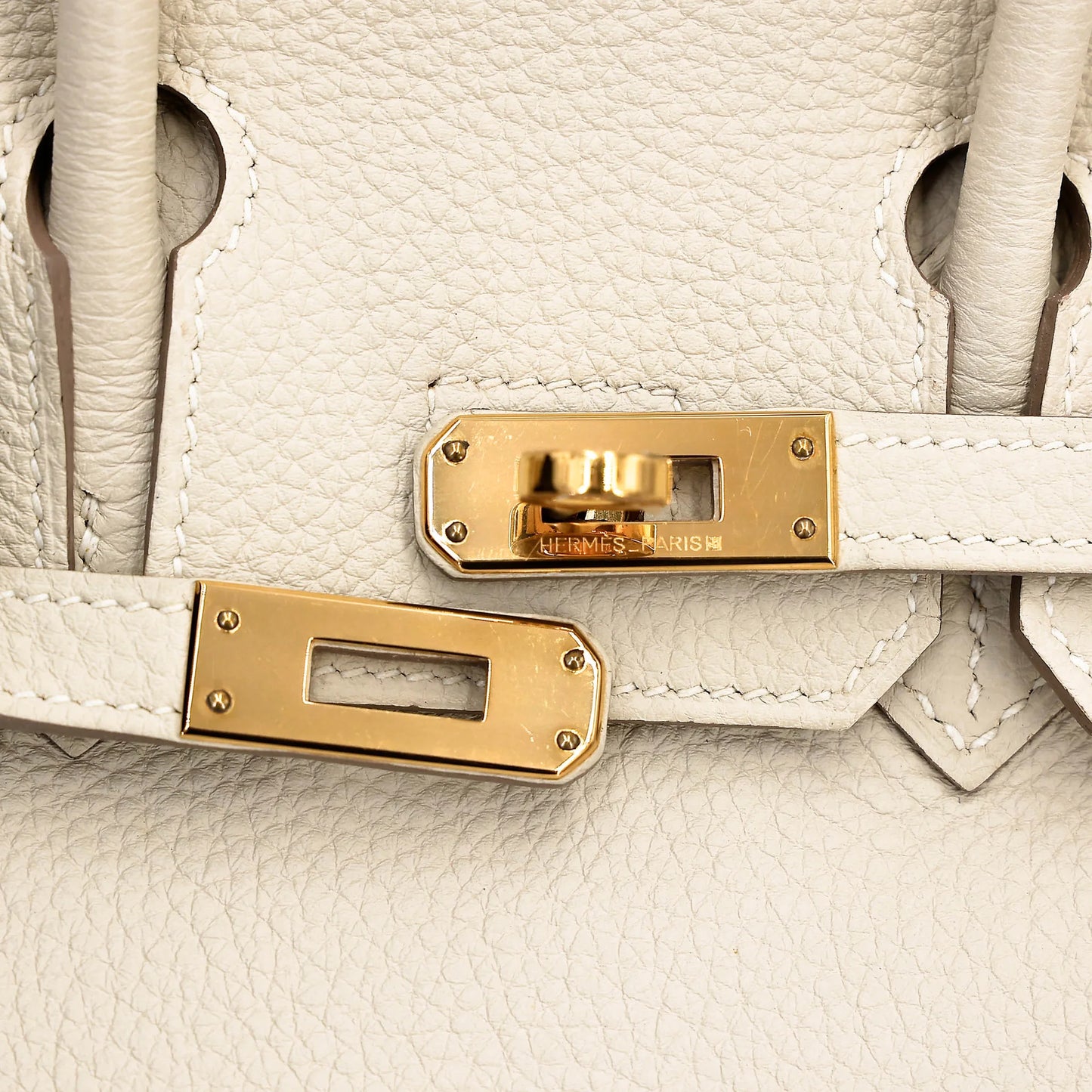HERMÈS Birkin 25  Craie