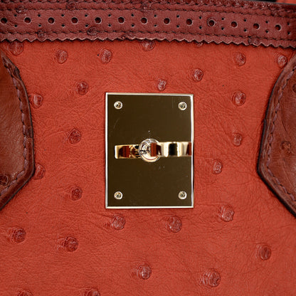 愛馬仕 Birkin Ghillies 30 Brique 