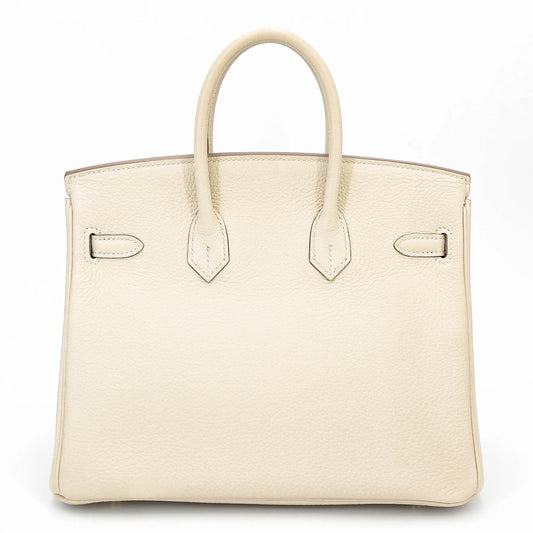 HERMÈS Birkin 25  Craie