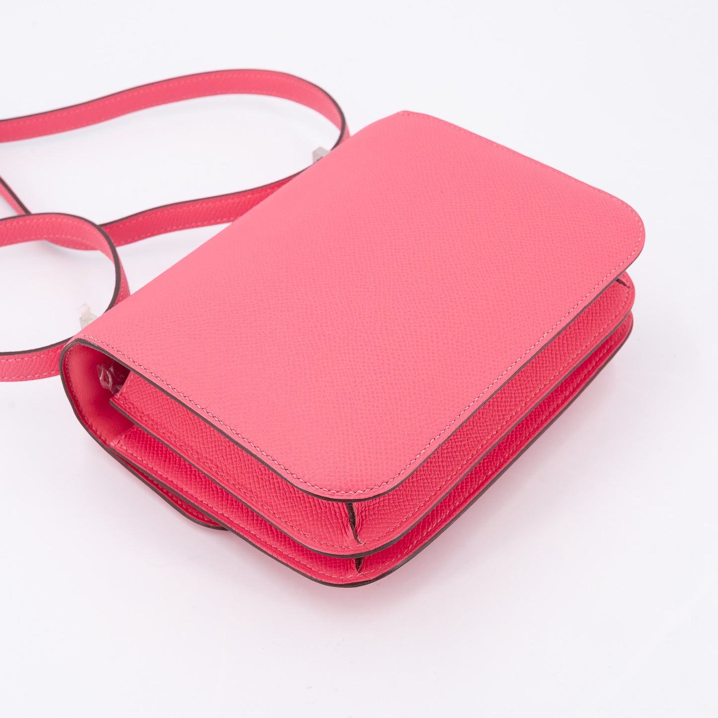 HERMÈS Constance Mini 19 Rose Azalee
