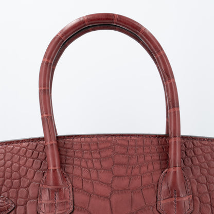 愛馬仕 Birkin 30 Rouge H Matte Alligator 