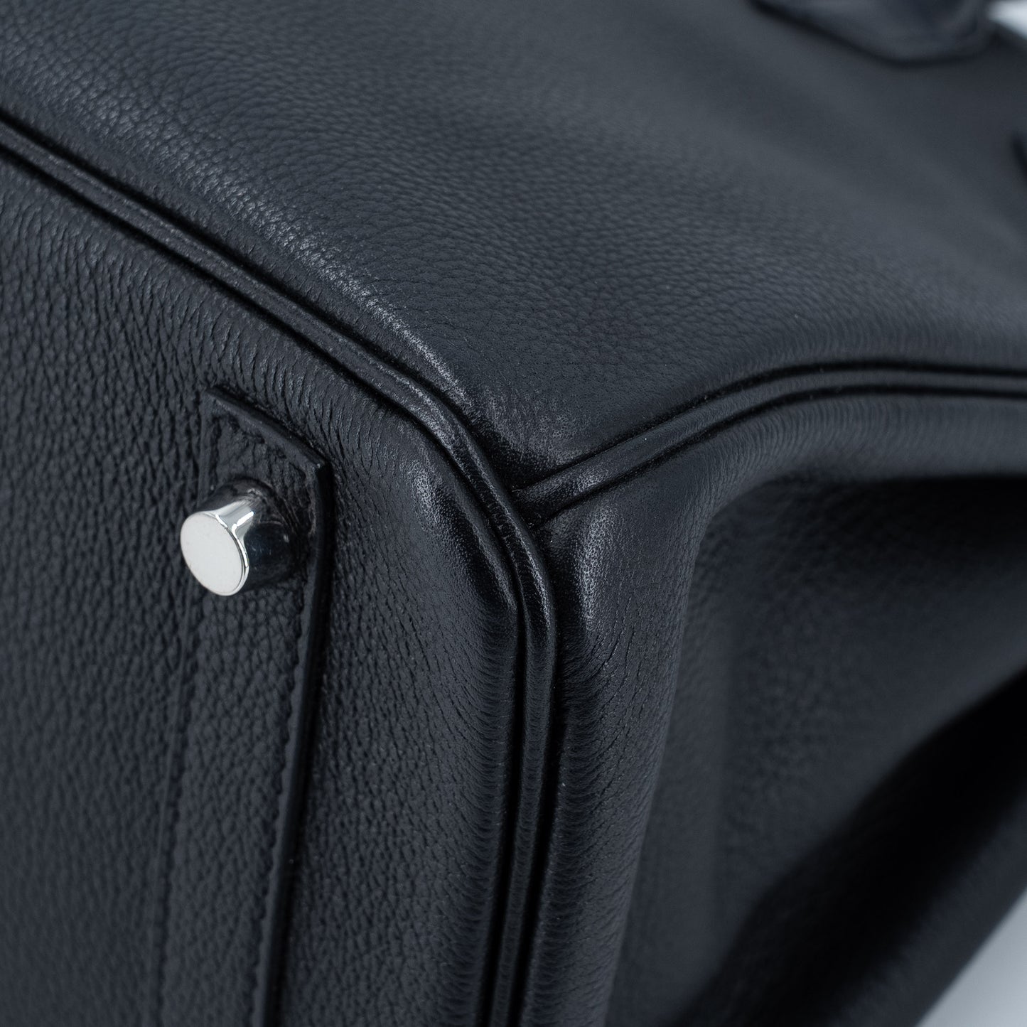 愛馬仕 Birkin 30 Touch 藍色海洋黑色亮面尼羅鱷魚皮