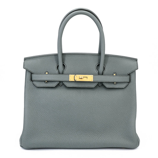 HERMÈS Birkin 30  Vert Amande