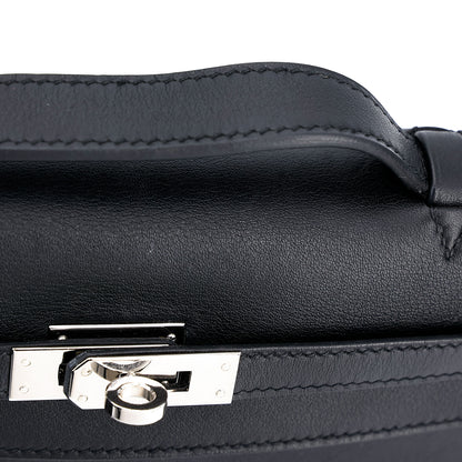 愛馬仕 Kelly Pochette 黑色