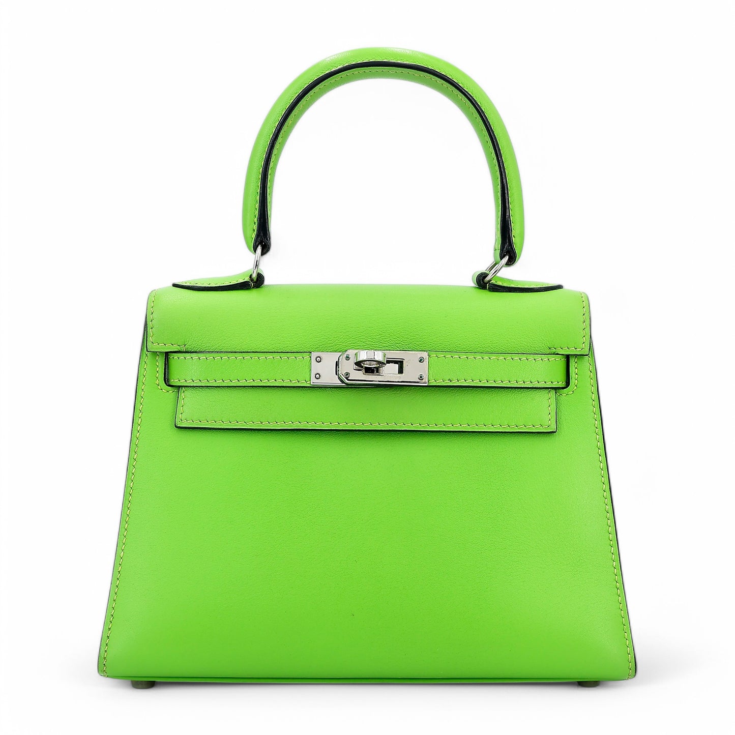 愛馬仕 Vintage Mini Kelly 20 蘋果綠