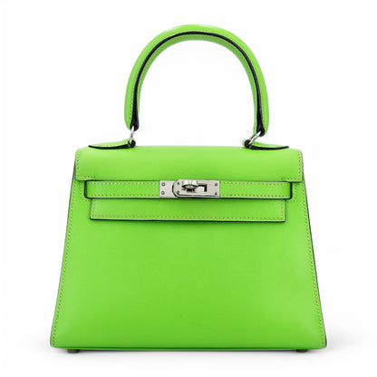 愛馬仕 Vintage Mini Kelly 20 蘋果綠