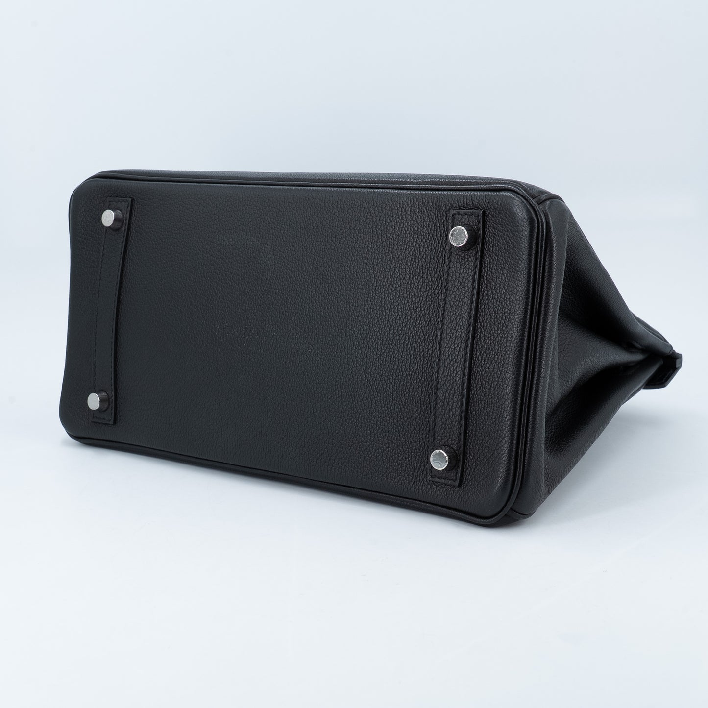 愛馬仕 Birkin 30 Touch 藍色海洋黑色亮面尼羅鱷魚皮