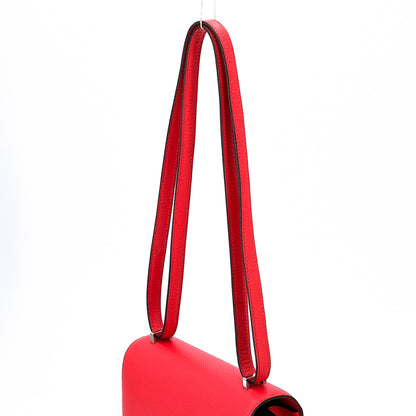 HERMÈS Constance Mini 19 Rouge Tomate