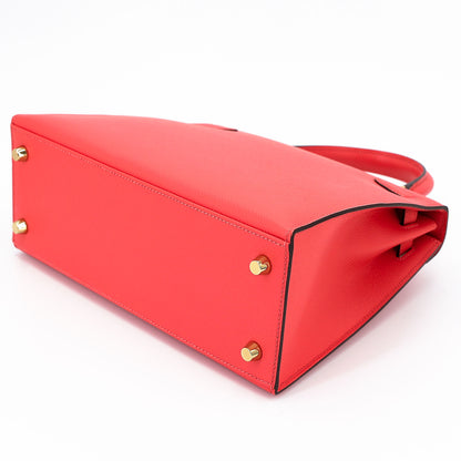 愛馬仕 Kelly 25 Sellier Rose 齋浦爾