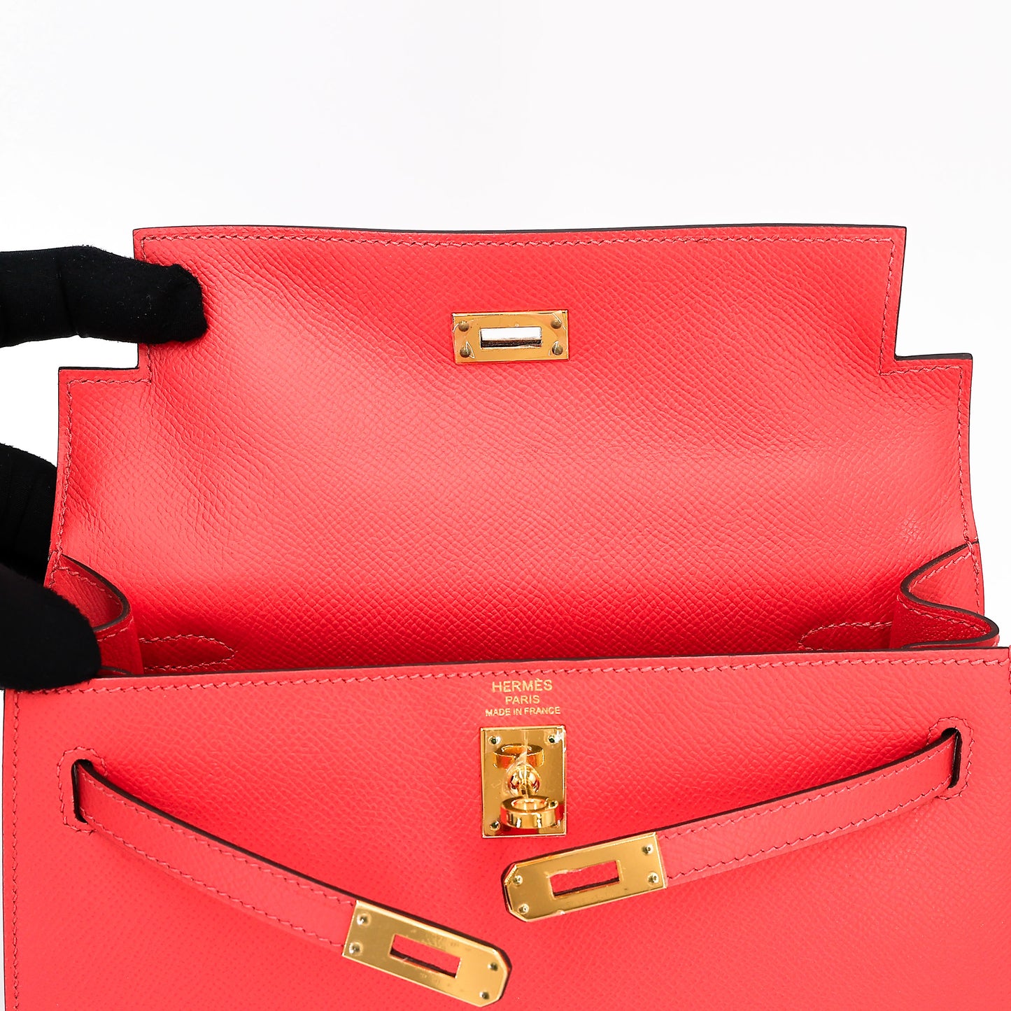 愛馬仕 Kelly 25 Sellier Rose 齋浦爾