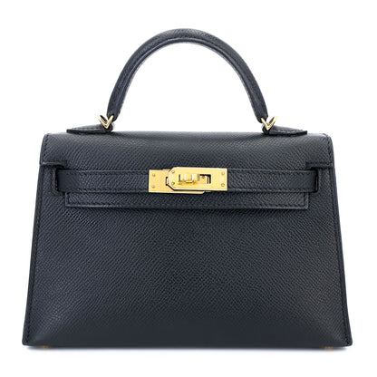 愛馬仕迷你凱莉二代黑色款