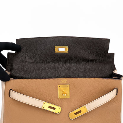 愛馬仕 Kelly 32 煙草駝色