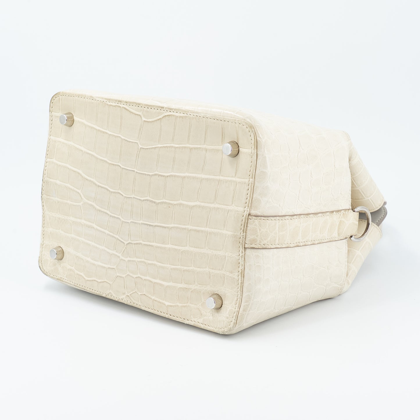 愛馬仕 Toolbox 20 Beton Matte Niloticus Crocodile 