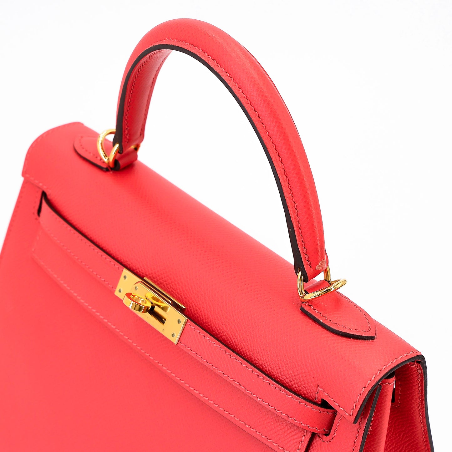 愛馬仕 Kelly 25 Sellier Rose 齋浦爾