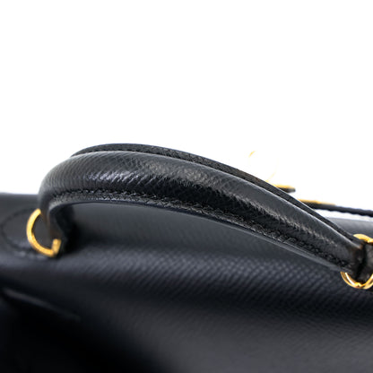 愛馬仕迷你凱莉二代黑色款