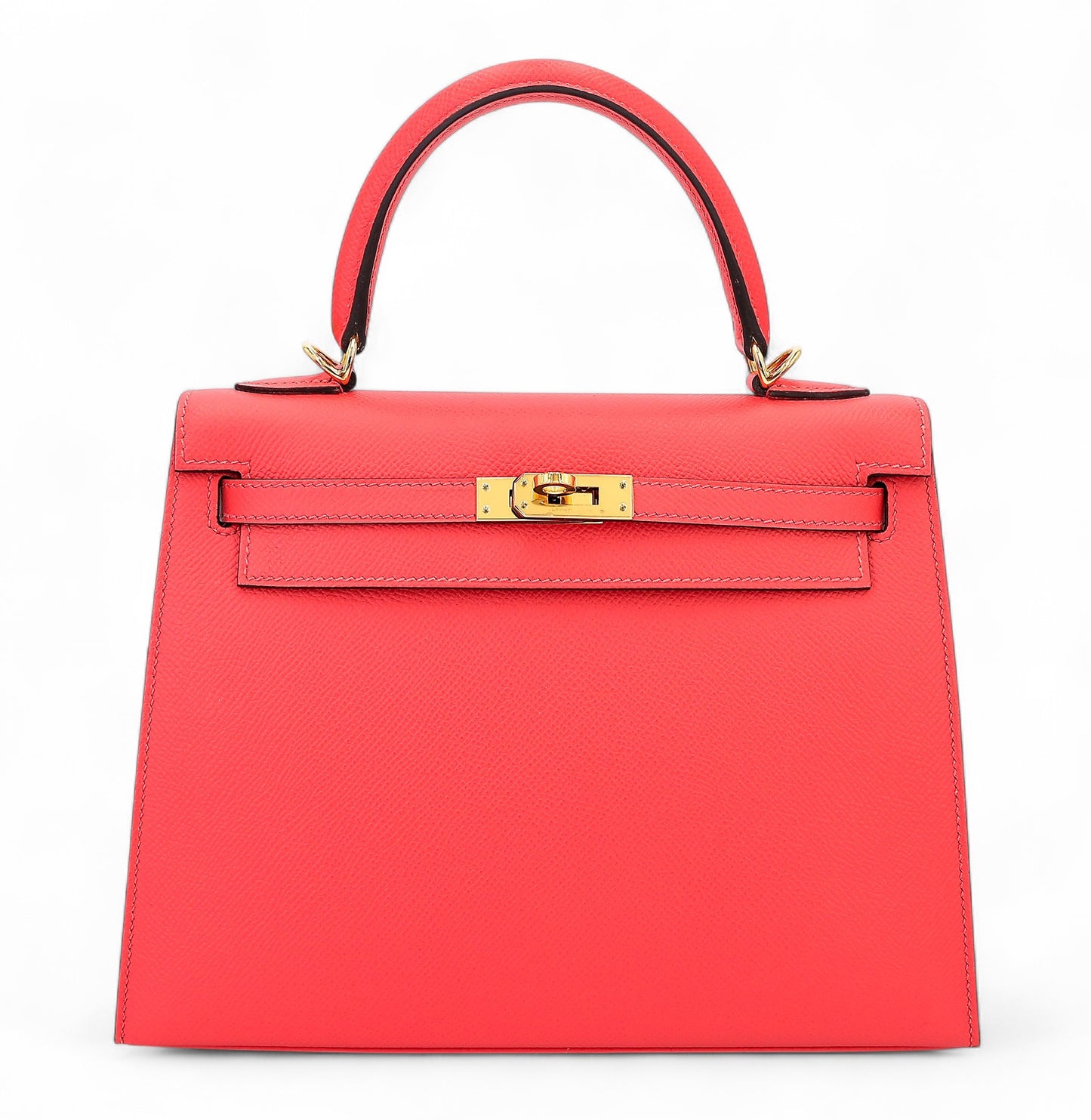 愛馬仕 Kelly 25 Sellier Rose 齋浦爾