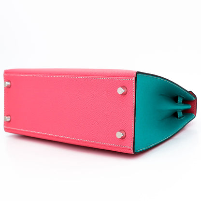 愛馬仕特別訂製 Kelly 25 Sellier HSS 玫瑰杜鵑