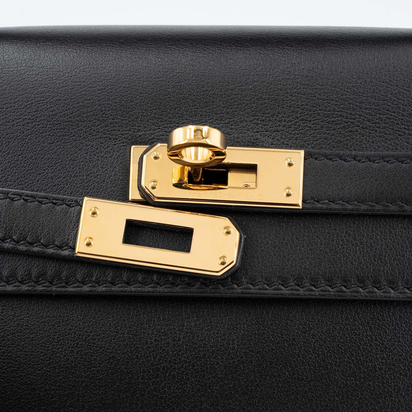 愛馬仕 Kelly Pochette 黑色