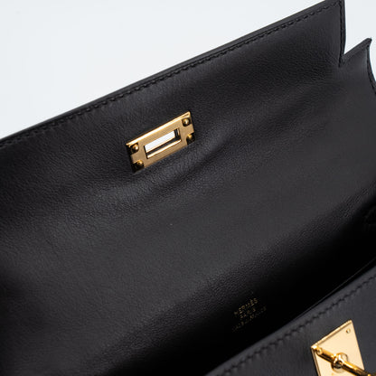 愛馬仕 Kelly Pochette 黑色