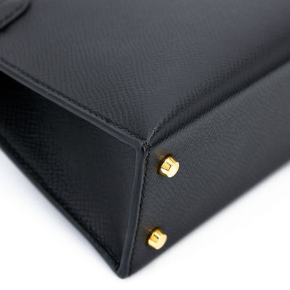 愛馬仕迷你凱莉二代黑色款