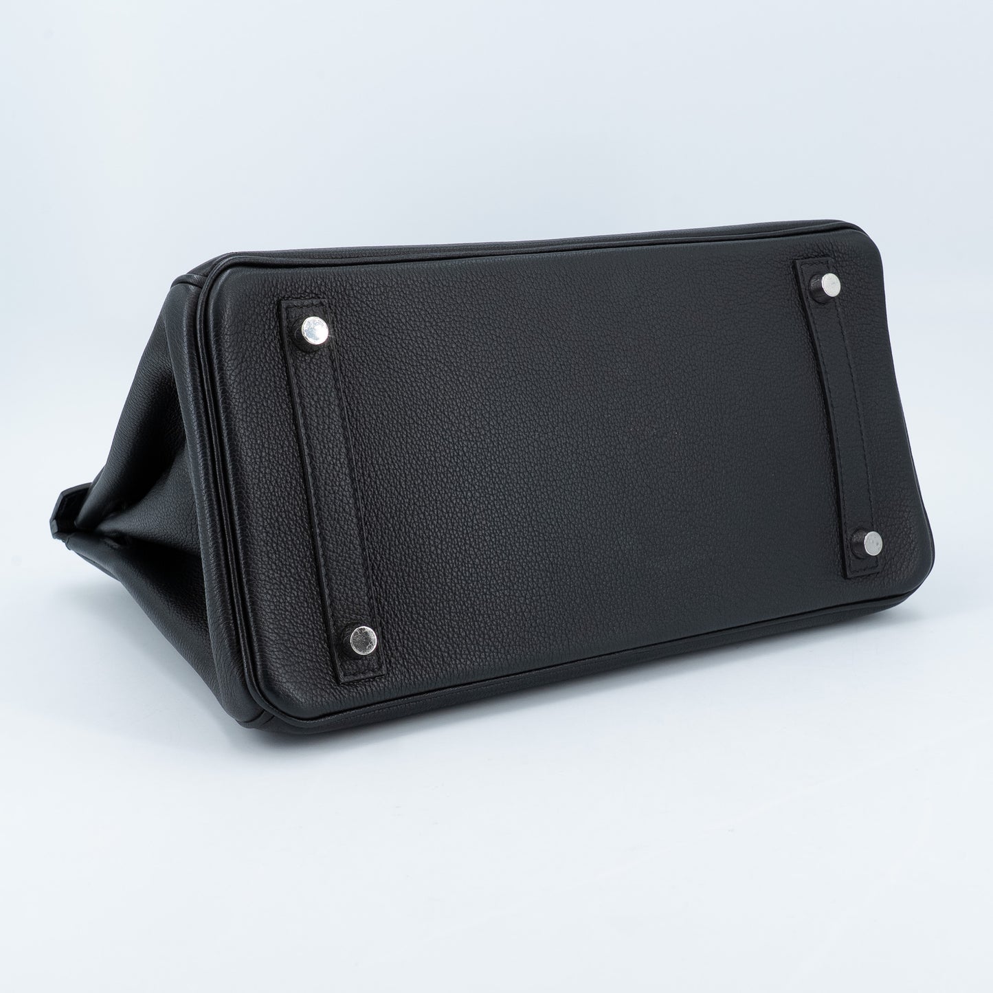 愛馬仕 Birkin 30 Touch 藍色海洋黑色亮面尼羅鱷魚皮