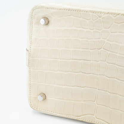 愛馬仕 Toolbox 20 Beton Matte Niloticus Crocodile 