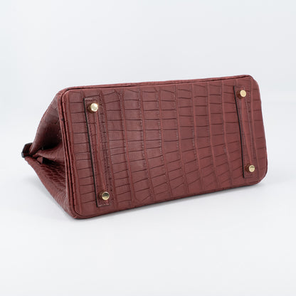 愛馬仕 Birkin 30 Rouge H Matte Alligator 