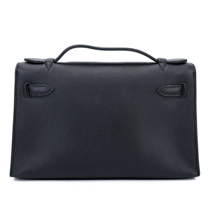 愛馬仕 Kelly Pochette 黑色