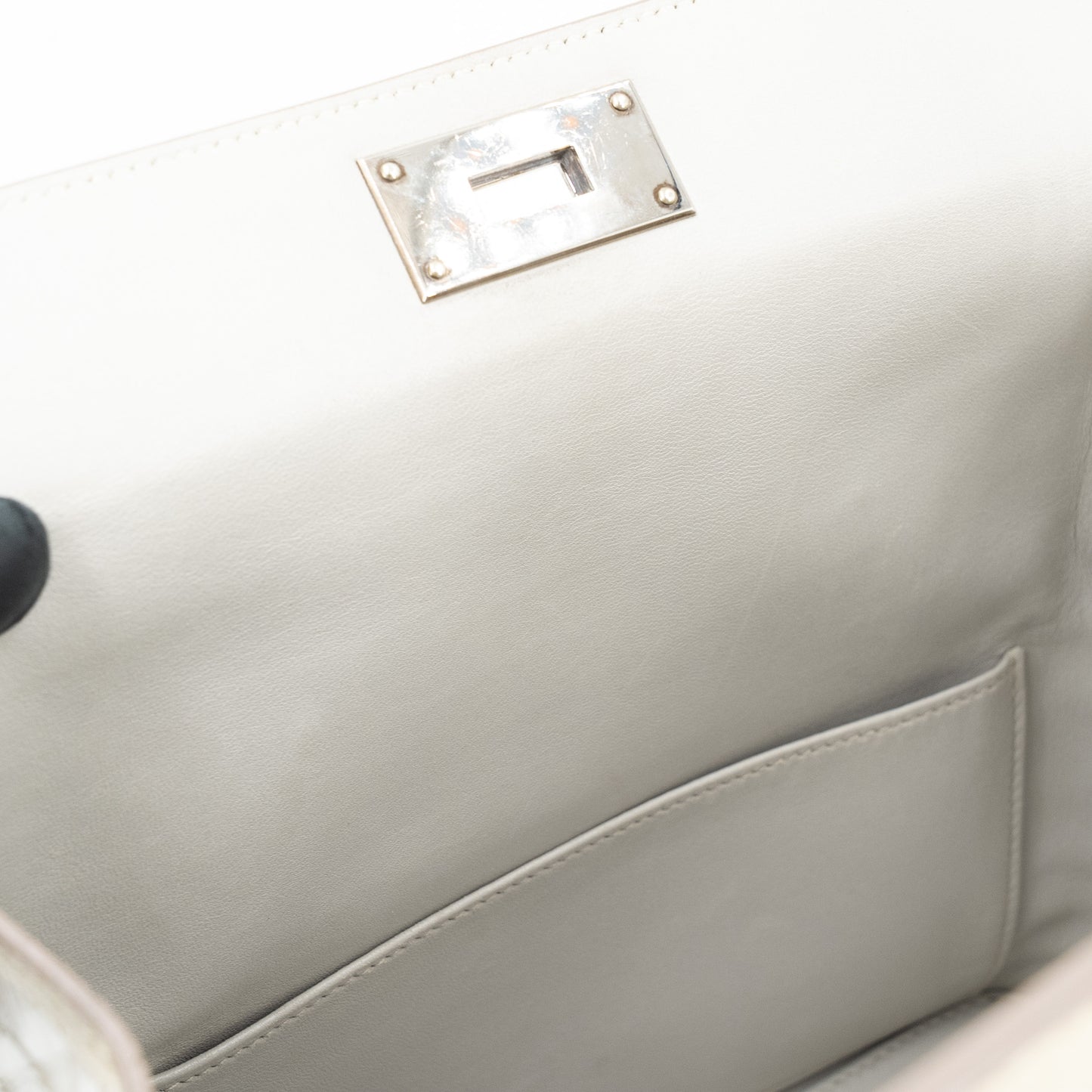 愛馬仕 Toolbox 20 Beton Matte Niloticus Crocodile 