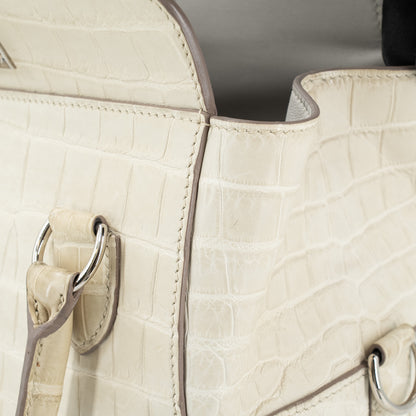 愛馬仕 Toolbox 20 Beton Matte Niloticus Crocodile 