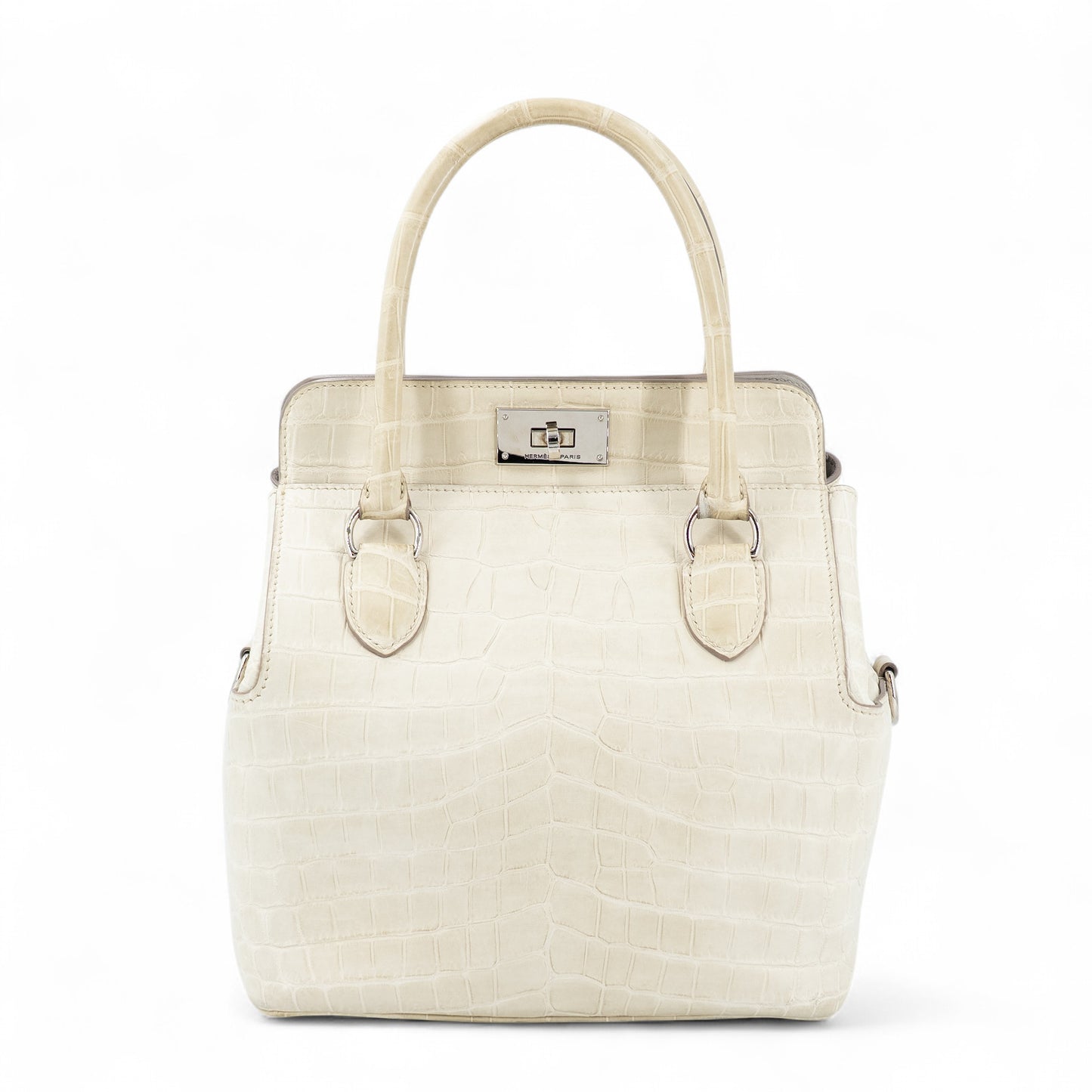 愛馬仕 Toolbox 20 Beton Matte Niloticus Crocodile 